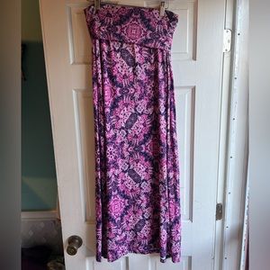Women’s Artisan Pink Maxi Skirt